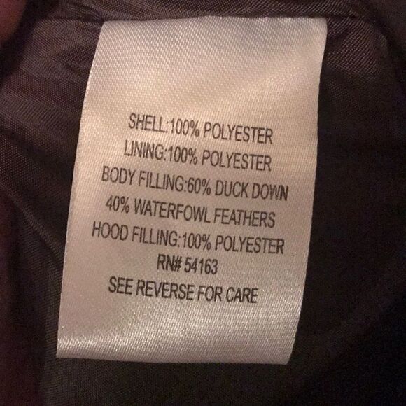 🏆HP🏆NWOT Calvin Klein Down Coat - Picture 8 of 8